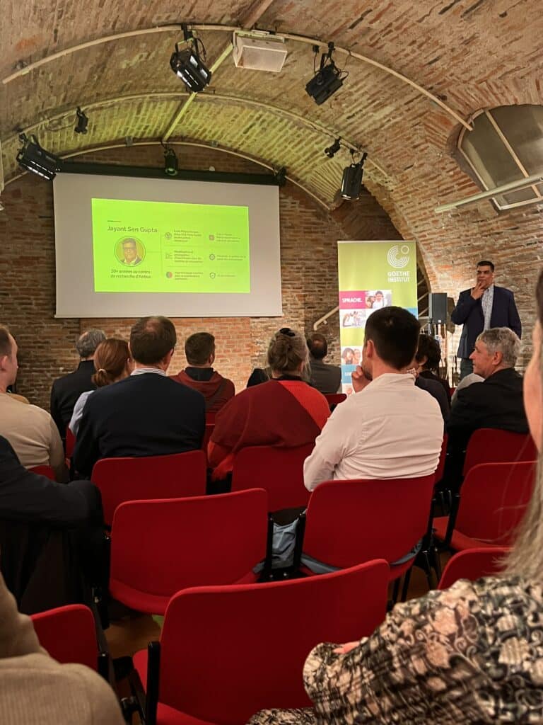 Photographie d'un évènement sur la 8e édition de la Quinzaine franco-allemande d’Occitanie par le cabinet Morvilliers Sentenac